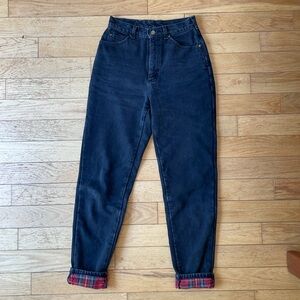 Vintage Fleece-Lined L.L. Bean Jeans